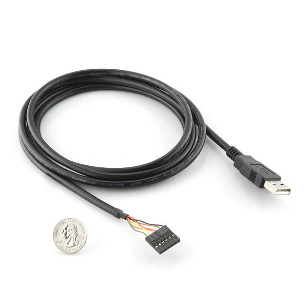 FTDI Cable 5V VCC-3.3V I/O 1 FTDI Cable 5V VCC-3.3V I/O