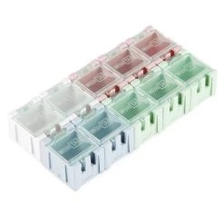 Modular Plastic Storage Box - Small (10 Pack)