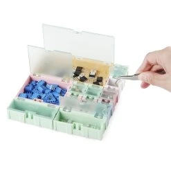 Modular Plastic Storage Box - Medium (4 Pack) -tool Sales Store 11527 11528 11529 11530 02