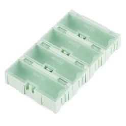 Modular Plastic Storage Box - Medium (4 Pack)