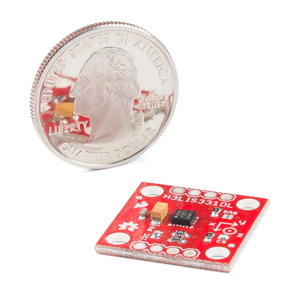 SparkFun Triple Axis Accelerometer Breakout - H3LIS331DL 4 SparkFun Triple Axis Accelerometer Breakout - H3LIS331DL - Image 4