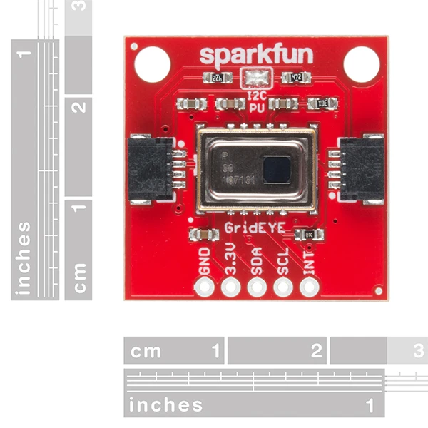 SparkFun Grid-EYE Infrared Array Breakout - AMG8833 (Qwiic) 2 SparkFun Grid-EYE Infrared Array Breakout - AMG8833 (Qwiic) - Image 2