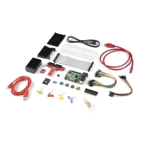 SparkFun Raspberry Pi 4 Hardware Starter Kit - 4GB 1 SparkFun Raspberry Pi 4 Hardware Starter Kit - 4GB
