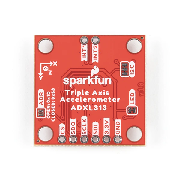 SparkFun Triple Axis Digital Accelerometer Breakout - ADXL313 (Qwiic) 3 SparkFun Triple Axis Digital Accelerometer Breakout - ADXL313 (Qwiic) - Image 3