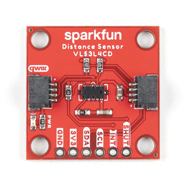 SparkFun Distance Sensor - 1.3 Meter, VL53L4CD (Qwiic) 2 SparkFun Distance Sensor - 1.3 Meter, VL53L4CD (Qwiic) - Image 2