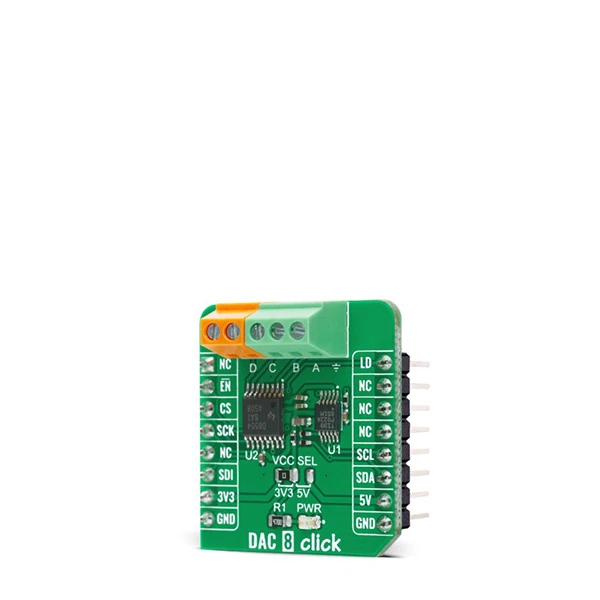 MIKROE DAC 8 Click 1 MIKROE DAC 8 Click