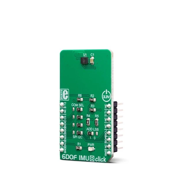 MIKROE 6DOF IMU 8 Click 1 MIKROE 6DOF IMU 8 Click