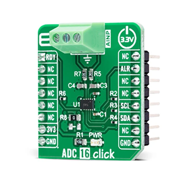 MIKROE ADC 16 Click 1 MIKROE ADC 16 Click