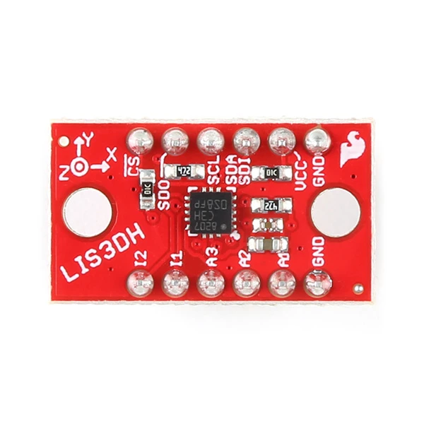 SparkFun Triple Axis Accelerometer Breakout - LIS3DH (with Headers) 2 SparkFun Triple Axis Accelerometer Breakout - LIS3DH (with Headers) - Image 2