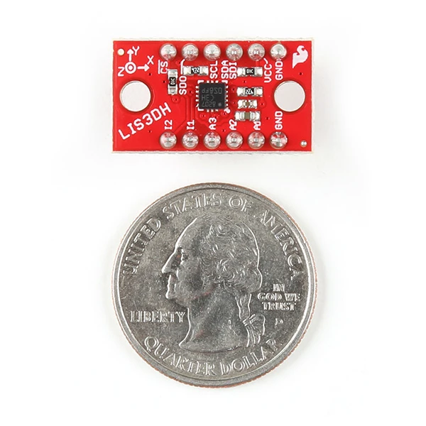 SparkFun Triple Axis Accelerometer Breakout - LIS3DH (with Headers) 4 SparkFun Triple Axis Accelerometer Breakout - LIS3DH (with Headers) - Image 4