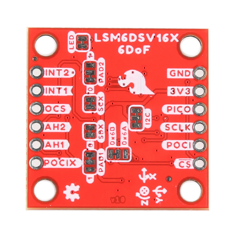 SparkFun 6DoF IMU Breakout - LSM6DSV16X (Qwiic) 3 SparkFun 6DoF IMU Breakout - LSM6DSV16X (Qwiic) - Image 3