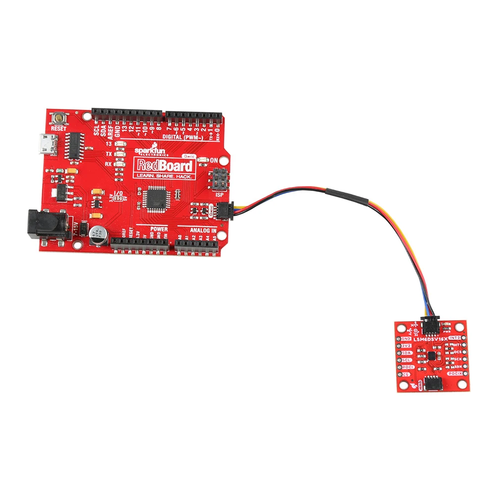 SparkFun 6DoF IMU Breakout - LSM6DSV16X (Qwiic) 5 SparkFun 6DoF IMU Breakout - LSM6DSV16X (Qwiic) - Image 5