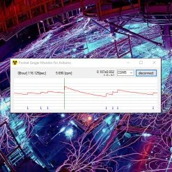 Pocket Geiger Radiation Sensor - Type 5 9 Pocket Geiger Radiation Sensor - Type 5 -tool Sales Store Pocket Geiger Monitor